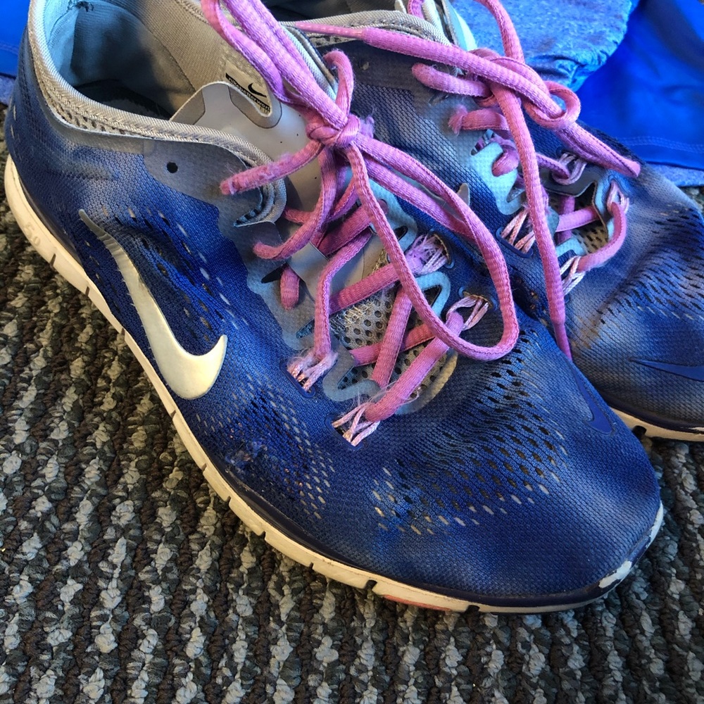 NIKE galaxy themed sneakers